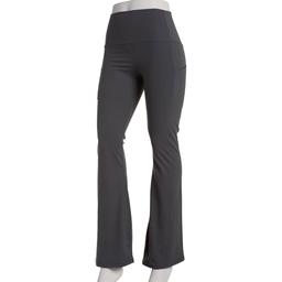 Juniors Love Tree Wide Waistband Flare Leggings with Pockets