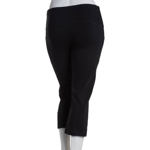 Plus Size French Laundry 24in. Flared Leggings w/Cellphone Pocket