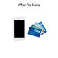 The Sak Black Leaf Embossed Smartphone Wristlet - image 6