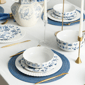 Stone Lain Fiore 4pc. New Bone China Salad Plate Set - image 4