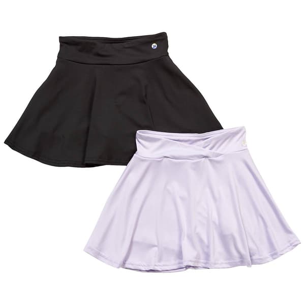 Girls (7-16) RBX 2pk. Crossover/Solid Skort - image 