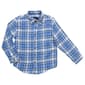 Boys (8-20) Architect(R) Flannel Shirt - Light Blue - image 1