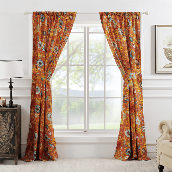 Greenland Home Fashions&#8482; Astoria 2pc. Curtain Panel Set