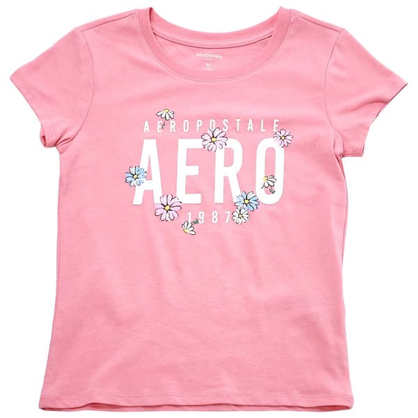 Girls (7-16) Aeropostale Short Sleeve Daisy Tee - image 