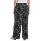 Plus Size Rafaella® Hibiscus Floral Embroidery Pull On Pants - image 2