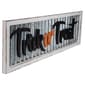 Northlight Seasonal 27.5in. Silver "Trick or Treat" Wall Sign - image 3