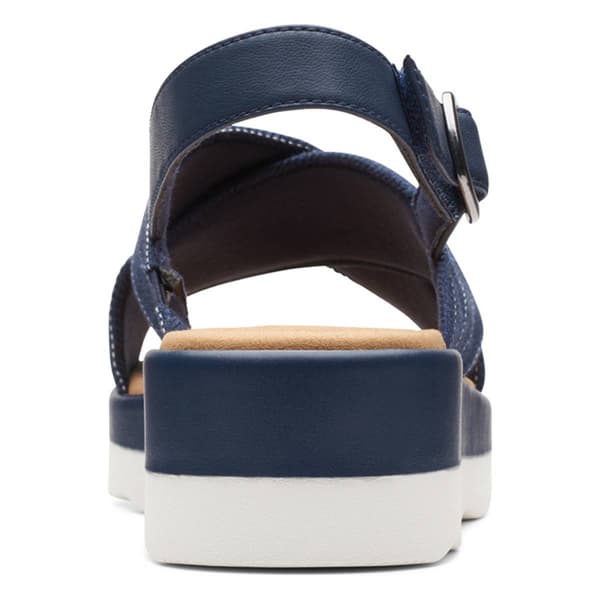 Womens Clarks® Collections Clara Cove Textile Wedge Sandals