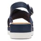 Womens Clarks® Collections Clara Cove Textile Wedge Sandals - image 4