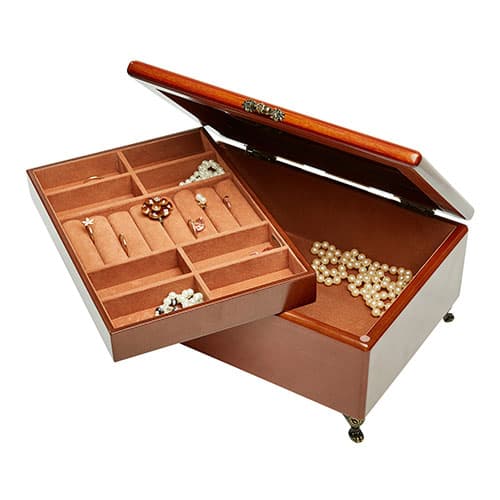 Mele & Co. Kinsley Wooden Jewelry Box