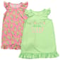 Girls &#40;4-6x&#41; Rene Rofe&#40;R&#41; 2pk. Avocado to Go Nightgowns - image 1