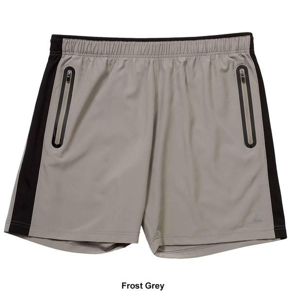Mens RBX Stretch Woven Stripe Accent Solid Shorts - image 