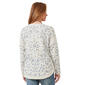 Petite Democracy Long Sleeve Boat Neck Placement Tee - image 2