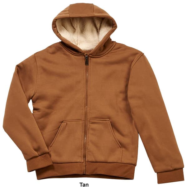 Boys &#40;8-20&#41; Architect&#174; Jean Co. Sherpa Lined Hoodie Jacket