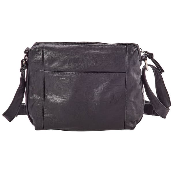 Bueno Vintage Parchment Zip Crossbody