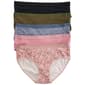 Womens Lucky Brand 5pk. Hipster Logo Waistband Panties LVD82176B - image 2