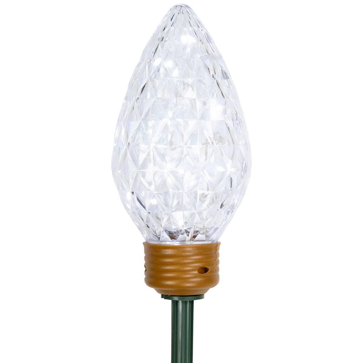 Northlight 3ct. LED C9 Style Christmas Pathway Lawn Stakes