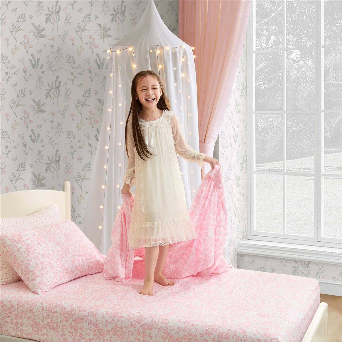 Laura Ashley® Kids Toile Unicorn Sheet Set