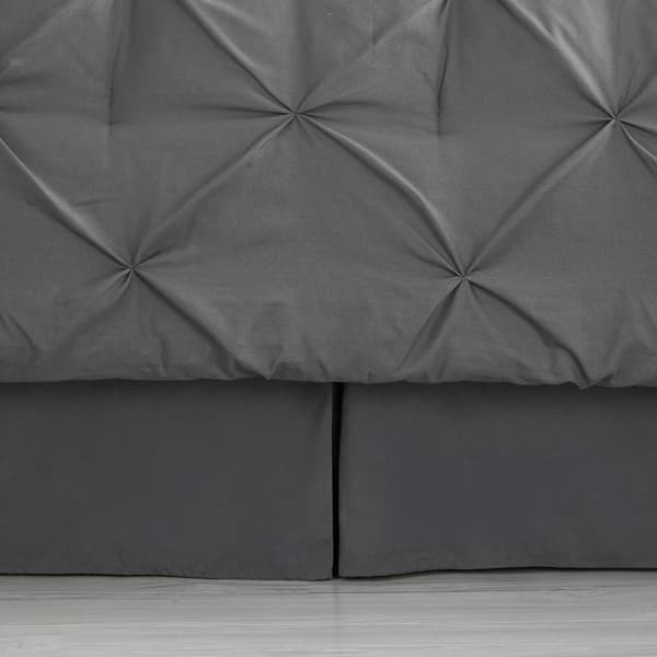 Sweet Home Collection 8pc. Pintuck All Season Bed-in-A-Bag Set