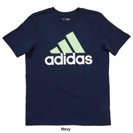 Boys (8-20) adidas® Short Sleeve Two Color Logo Tee
