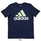 Boys (8-20) adidas® Short Sleeve Two Color Logo Tee - image 4