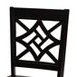 Baxton Studio Anila Dark Brown Finished Wood 5pc. Dining Set - image 5
