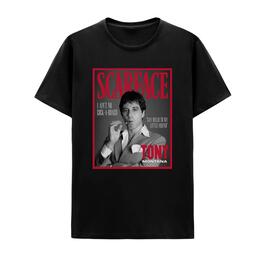 Young Mens Scarface Graphic Tee - Black
