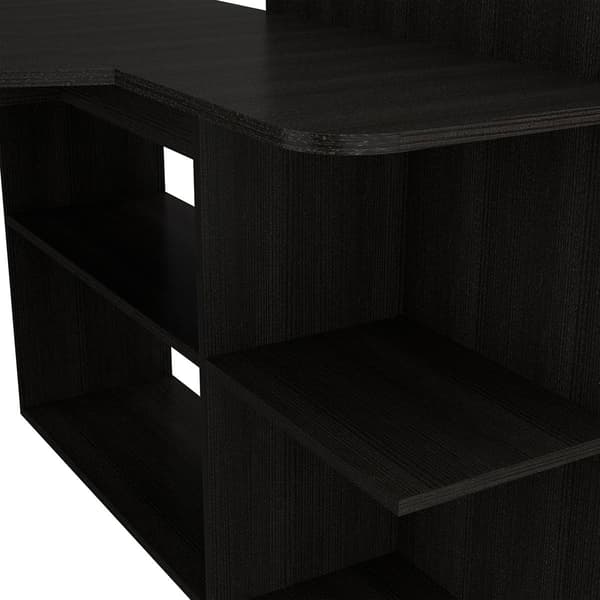 FM FURNITURE Fresno L-Shaped Computer Desk