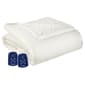 Micro Flannel&#40;R&#41; Reverse to Ultra Velvet&#40;R&#41; Heated Blanket - image 1