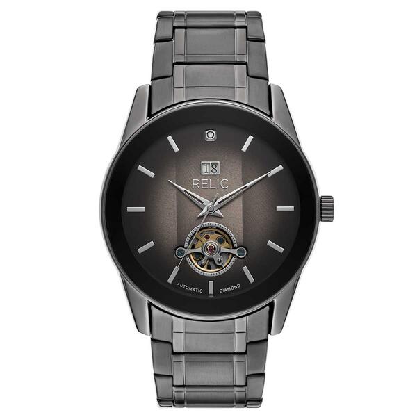 Mens RELIC by Fossil Gunmetal-Tone Rylan Watch - ZR77338 - image 