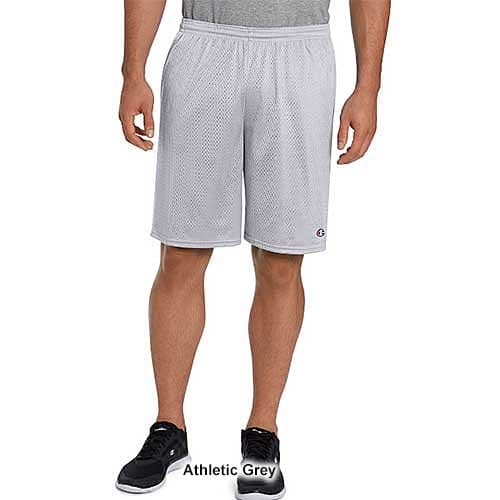 Mens Champion Pocket Mesh Active Shorts