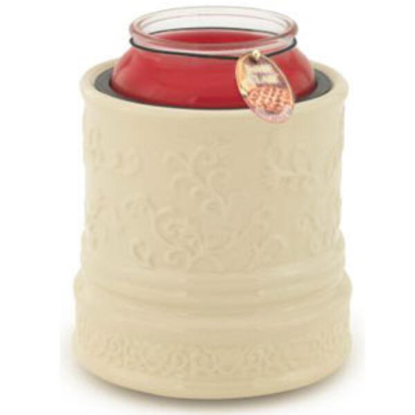 Candle Warmers Etc. Candle Warmer Crock-Cream - image 