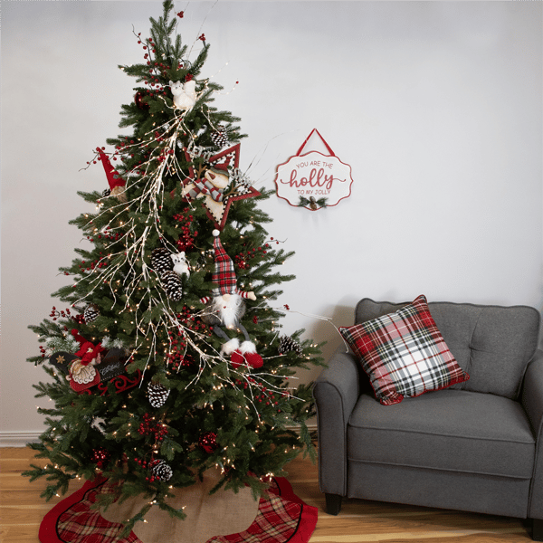 Northlight Warm White Pre-Lit Christmas Garland with Jingle Bells