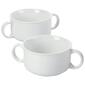 Home Essentials Set of 2 20oz. Flat Soup Crocks - image 1