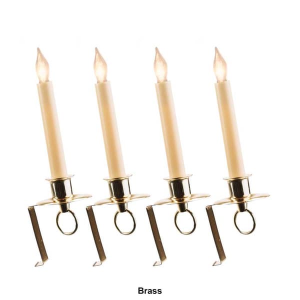IMC Cambridge 4pc. Electric Window Candle w/ Sensor Set