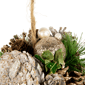 Northlight Pine Needle & Pinecones Christmas Ball Ornament - image 4