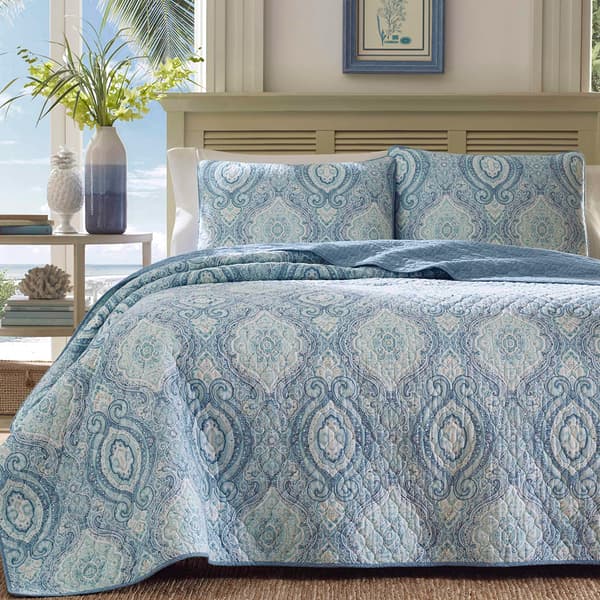 Tommy Bahama Turtle Cove Quilt Set