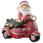 National Tree 14in. Lighted Santa On Scooter - image 1