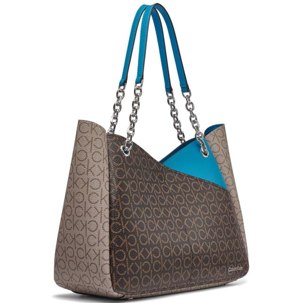 Calvin Klein Zoe Logo Tote