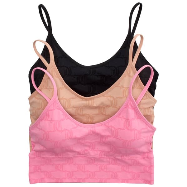 Juniors Juicy Couture 3pk. Bralettes JC6979-3PKAF - image 