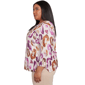 Plus Size Alfred Dunner Urban Legend 3/4 Sleeve Leopard Blouse - image 4