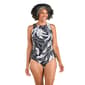 Womens Maxine Night Tropics Hi- Neck Maillot 1 Piece - image 1