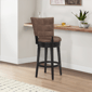 HH2 Home Kaede Wood Bar Height Swivel Stool - image 7