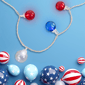 Northlight 11ft. Patriotic LED G40 Christmas Lights - image 3