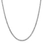 Gold Classics&#8482; 3.35mm. White Gold Semi Solid Curb Bracelet - image 2