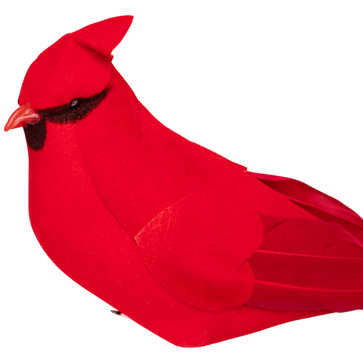 Northlight Cardinal Clip-on Christmas Ornaments - Set of 2