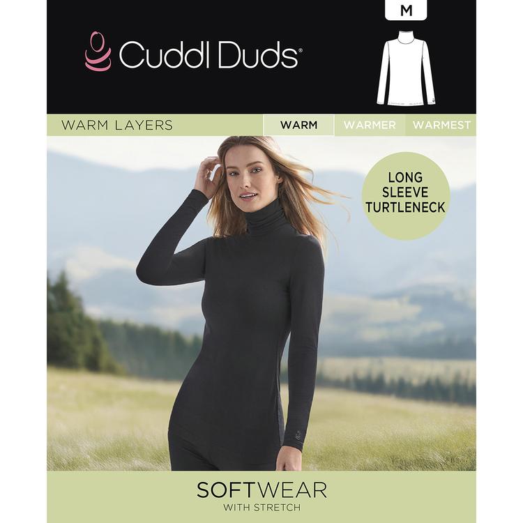 Womens Cuddl Duds® Softwear Stretch Turtleneck
