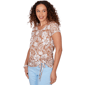 Womens Hears of Palm Cool & Collected Floral Embellished Tee - image 3