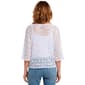 Womens Rabbit Rabbit Rabbit Elbow Sleeve 1 Button Shrug - image 4