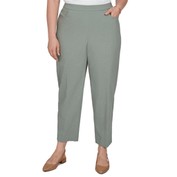 Plus Size Alfred Dunner Provence Millennium Flat Front Pant