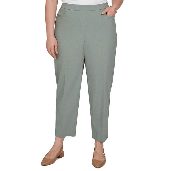 Plus Size Alfred Dunner Provence Millennium Flat Front Pant - image 